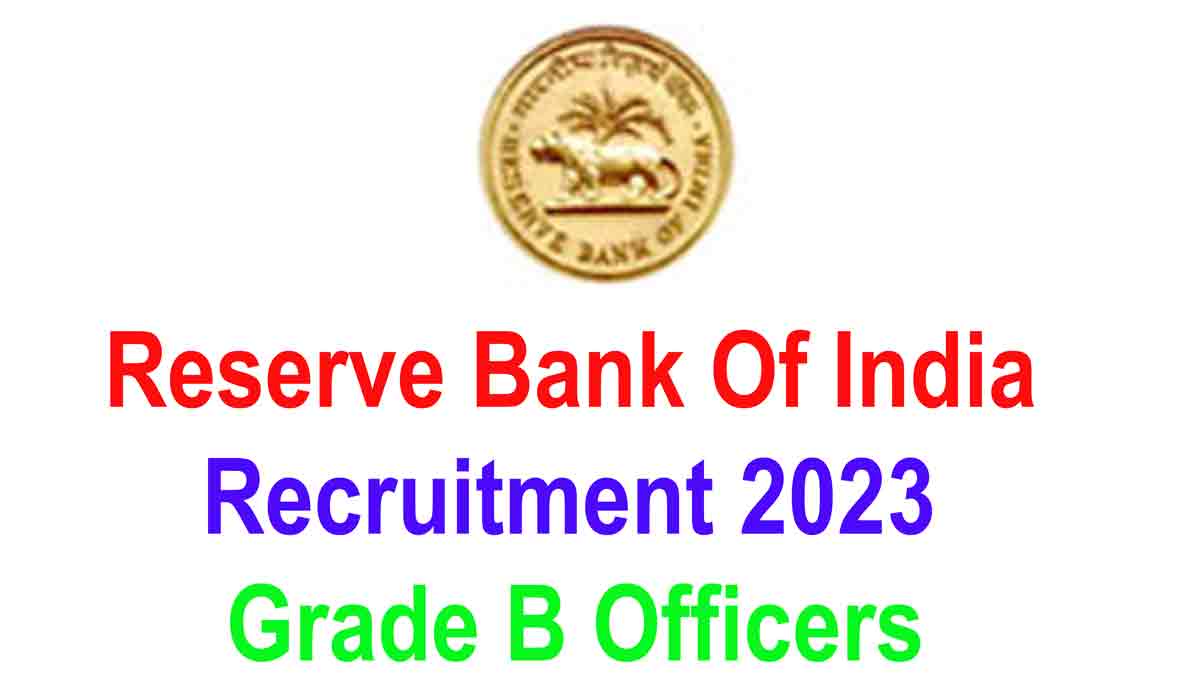 RBI Grade B Recruitment 2023 For 291 Officer Vacancy, Exam Date Check Here