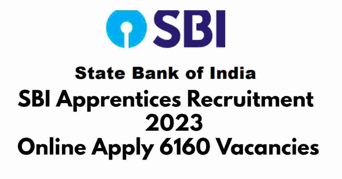 SBI Apprentice Recruitment 2023
