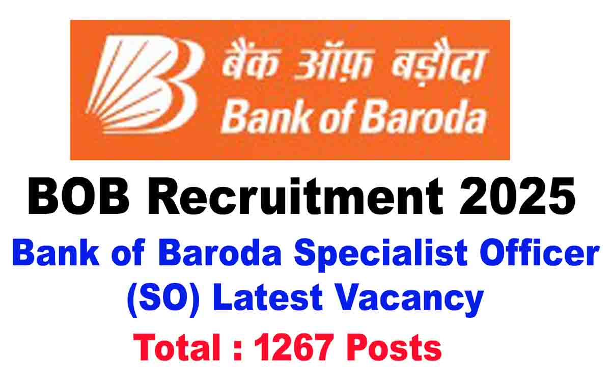 BOB Recruitment 2025