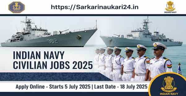 Indian Navy Civilian Jobs 2025