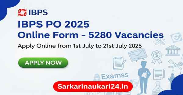 IBPS PO 2025 Online Form